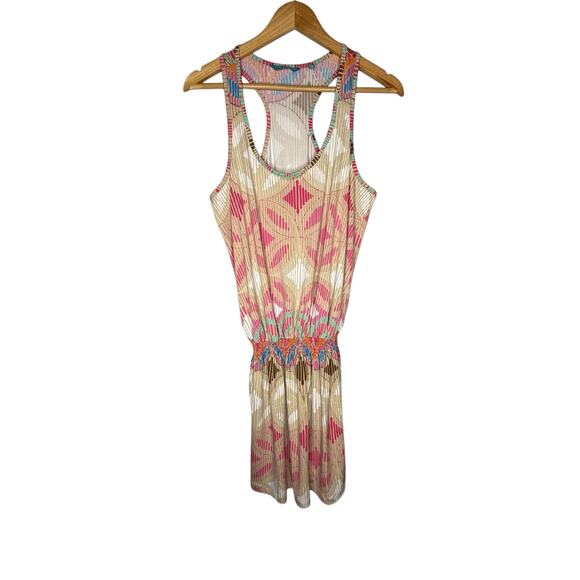 Tori Richard Honolulu Geometric Print Smocked Waist Poolside Dress
Size medium - Picture 1 of 5
